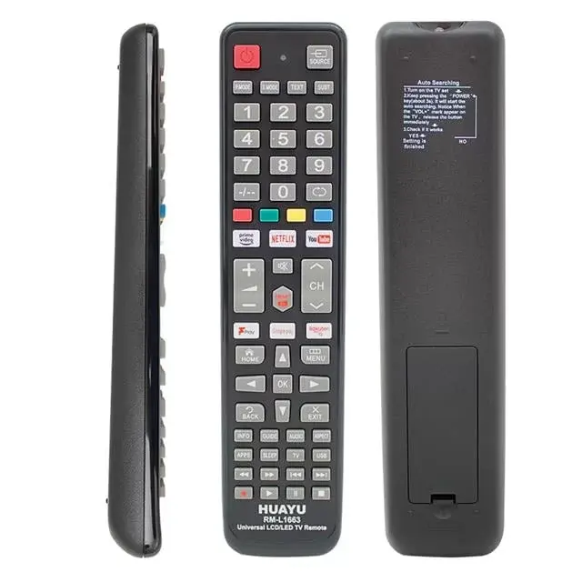 Huayu Rm-l1663 Netflix-youtube-prime Video-google Play Tuşlu Universal Lcd Led Tv Kumandası