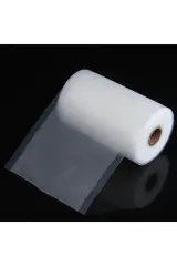 20 cm x 10 Metre Tırtıklı Rulo Vakum Makinesi Poşeti - Gıdaya Uygun