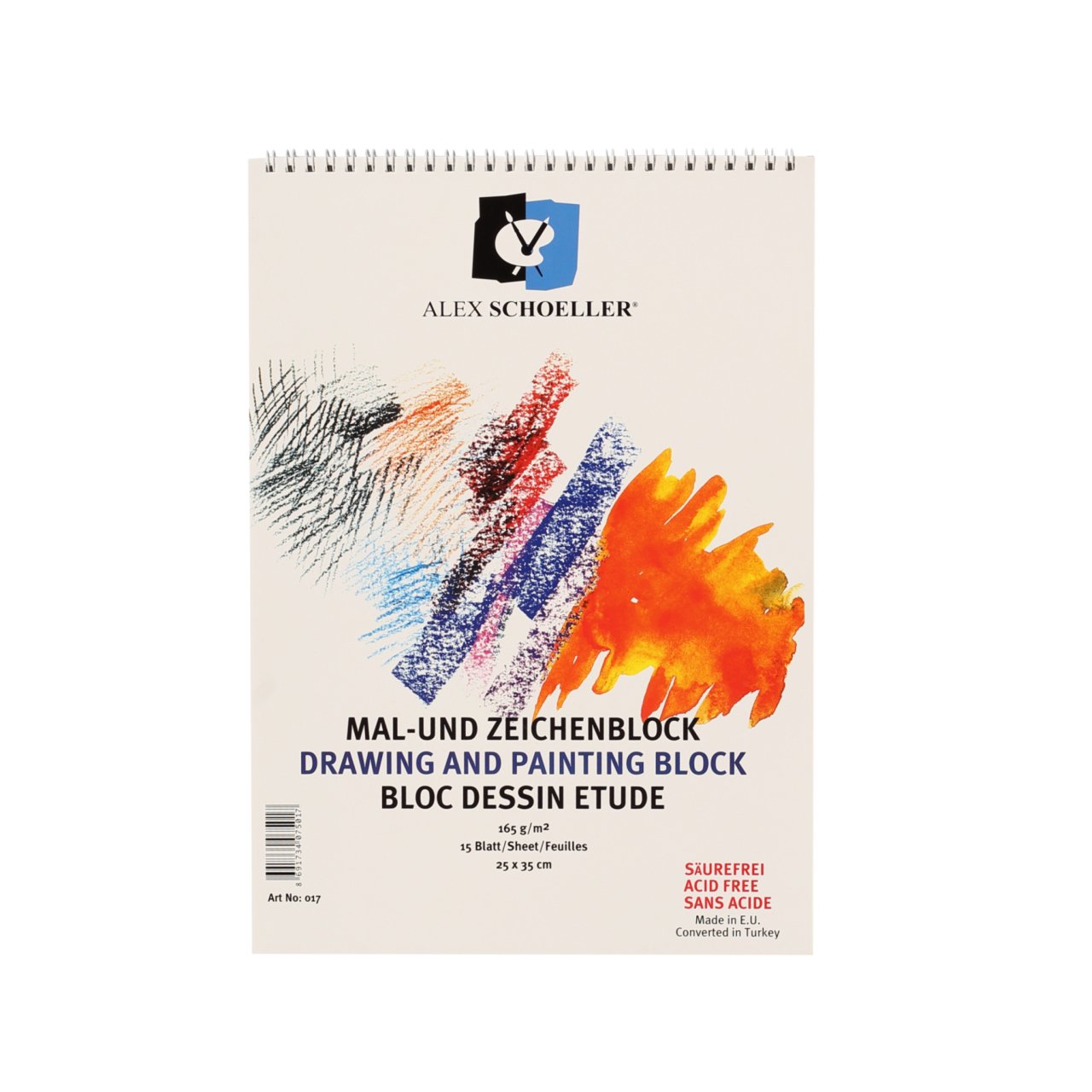 Çok Amaçlı Çizim Blok 165gr 25x35cm 15 Yaprak