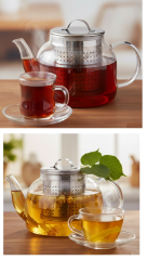 Çay Süzgeci Büyük Boy Paslanmaz Çelik Demlik İçi Çay Süzgeci Geniş Hacimli Ve Dayanıklı