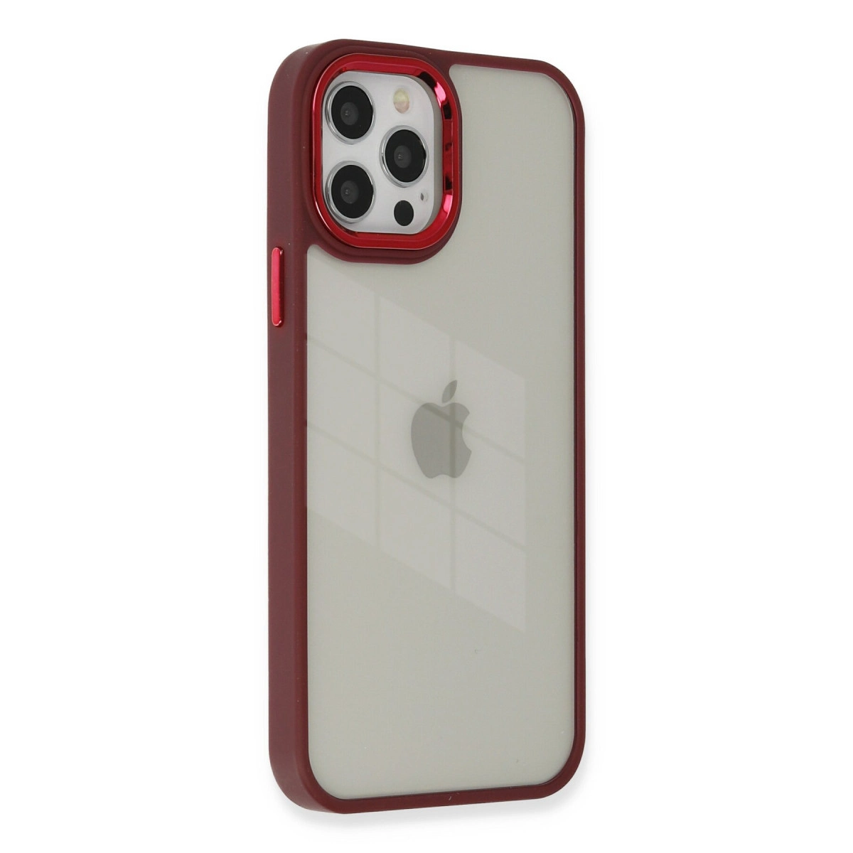 İphone 12 Pro Max Kılıf Dora Kapak - Kırmızı