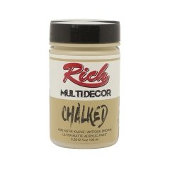 Multidecor Chalked Akrilik Boya - 100cc - Antik Kahve - N:4582