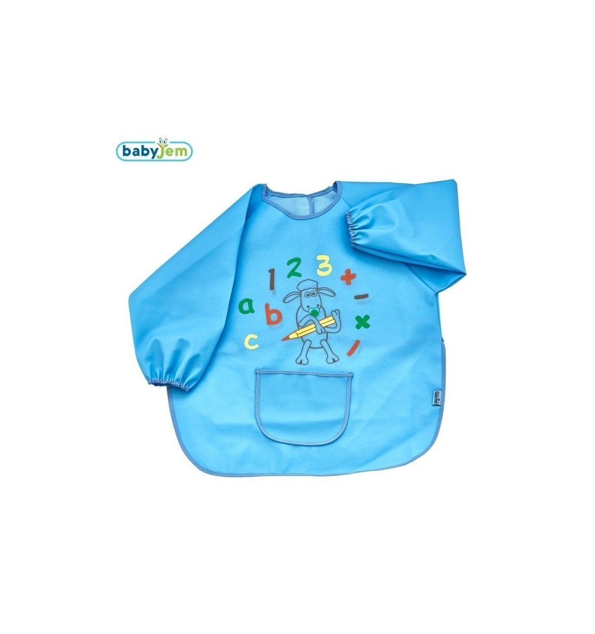 Babyjem Faaliyet Önlüğü Kollu Mavi