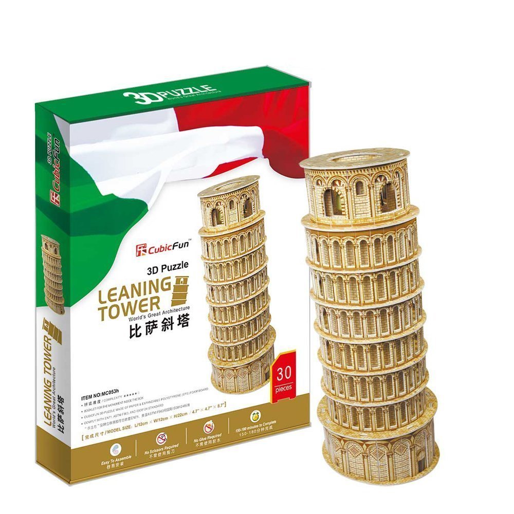 3 Boyutlu Puzzle - Pisa Kulesi