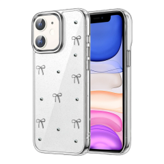 İphone 11 Fiyonk Desenli Kapak - Desen 5