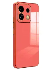 Newface Xiaomi Redmi Note 13 Pro 5g Kılıf Volet Silikon - Kırmızı