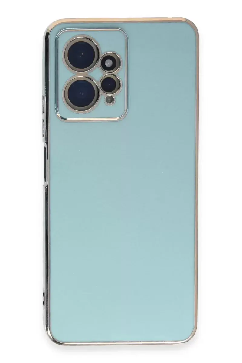 Newface Xiaomi Redmi Note 12 4g Kılıf Volet Silikon - Açık Yeşil