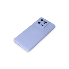 Xiaomi Mi 13 Pro Kılıf Nano İçi Kadife Silikon - Lila