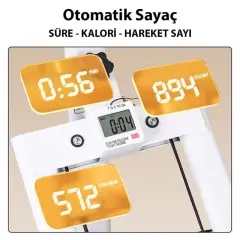 Sunup Sn-29103 Metal Dikey Tırmanma Egzersiz Aleti Tam Vücut Profesyonel Kardiyo