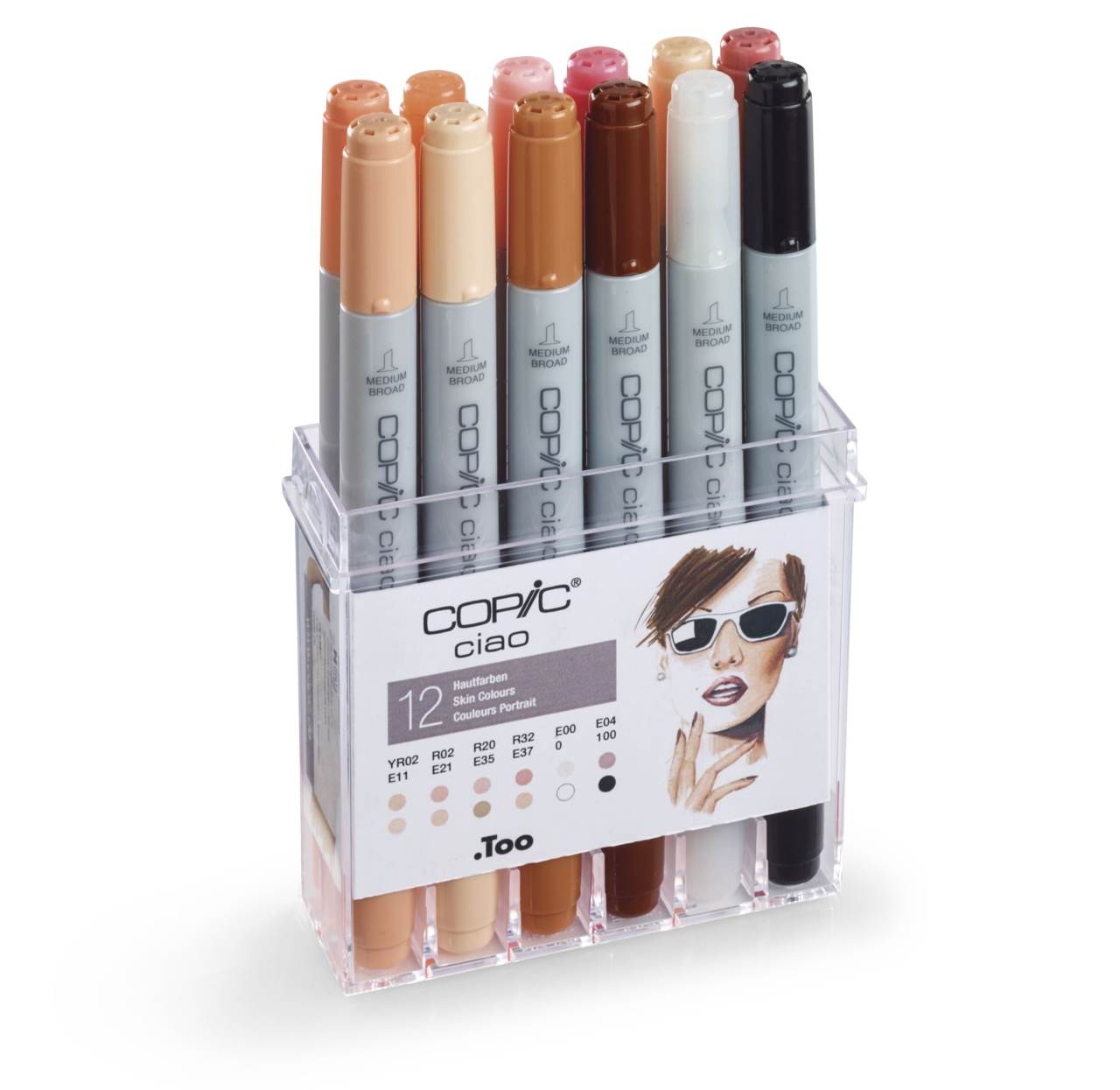 Ciao Skin Colours Set 12'li