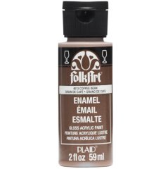 Folkart Enamel Akrilik Boya 59ml. N:4013 Coffee Bean