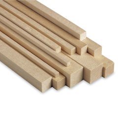 Balsa Çıta 10x15mm 50cm 5 Adet