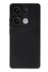 Newface Xiaomi Redmi Note 13 Pro 4g Kılıf Nano İçi Kadife Silikon - Siyah