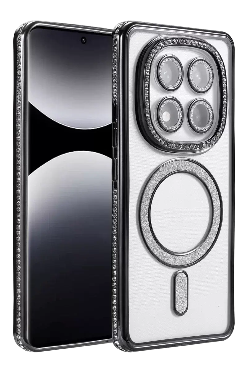 Newface Xiaomi Redmi Note 14 Pro 4g Joke Simli Magneticsafe Kılıf - Siyah
