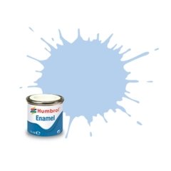 Enamel Maket Boyası - Pastel Blue Mat - 14ml - N:44