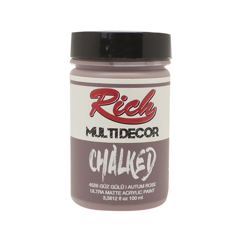 Multidecor Chalked Akrilik Boya - 100cc - Güz Gülü - N:4526