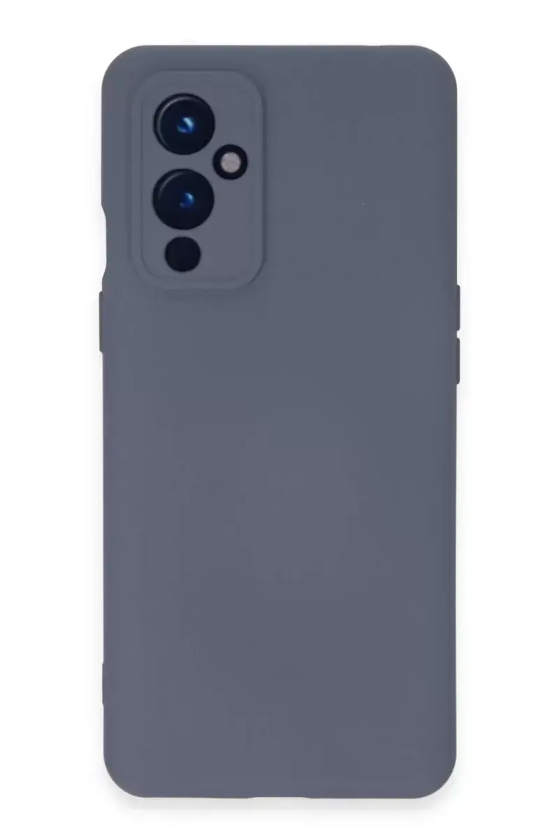 Newface One Plus 9 Kılıf Nano İçi Kadife Silikon - Gri