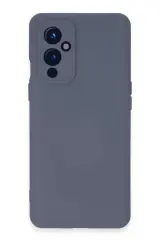 Newface One Plus 9 Kılıf Nano İçi Kadife Silikon - Gri