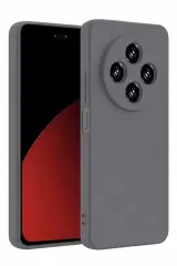 Newface Xiaomi Redmi 14c Kılıf First Silikon - Gri