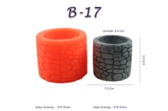 Beton Saksı Silikon Kalıp N:B17