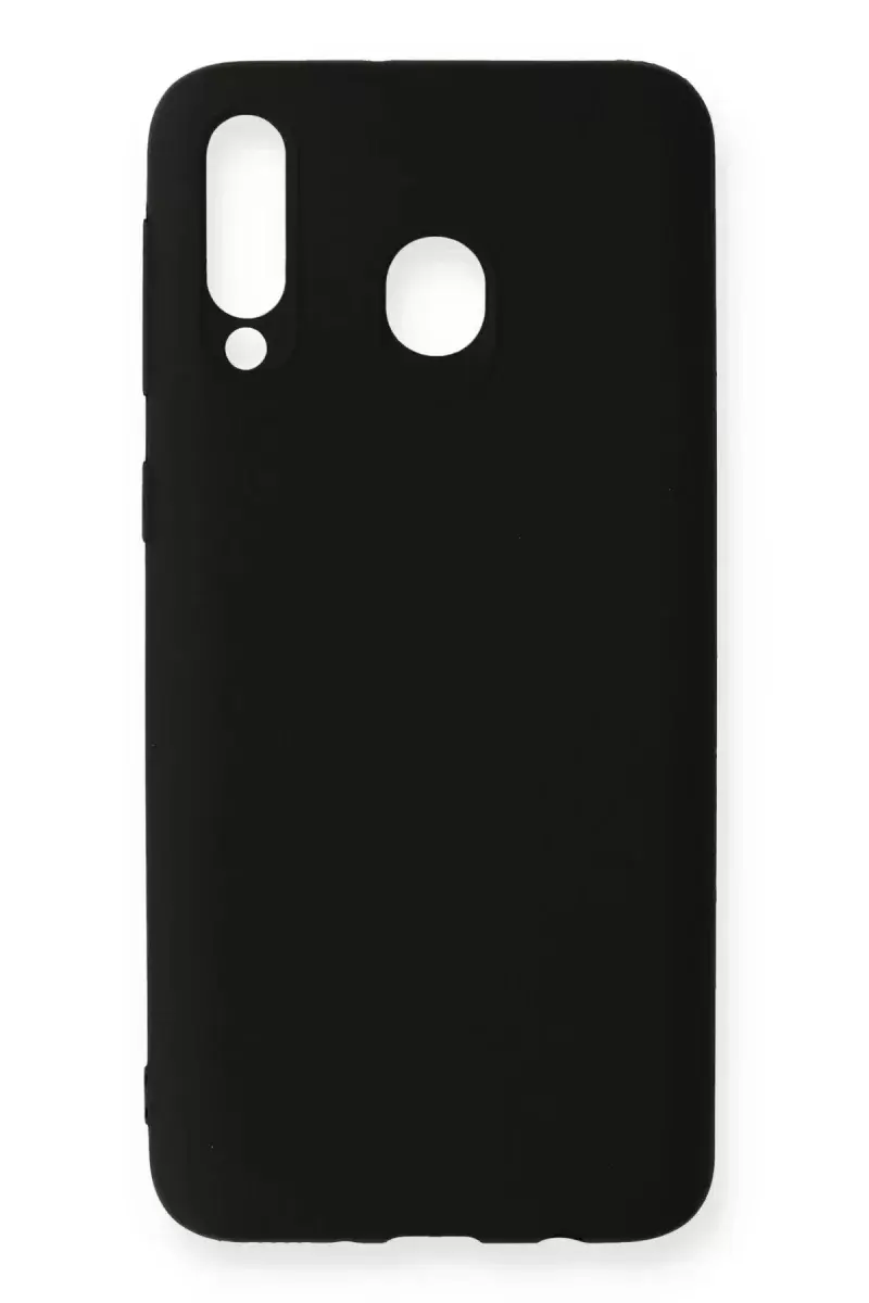 Newface Samsung Galaxy M30 Kılıf First Silikon - Siyah