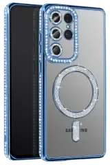 Joko Samsung Galaxy S26 Ultra Joke Simli Magneticsafe Kılıf - Mavi