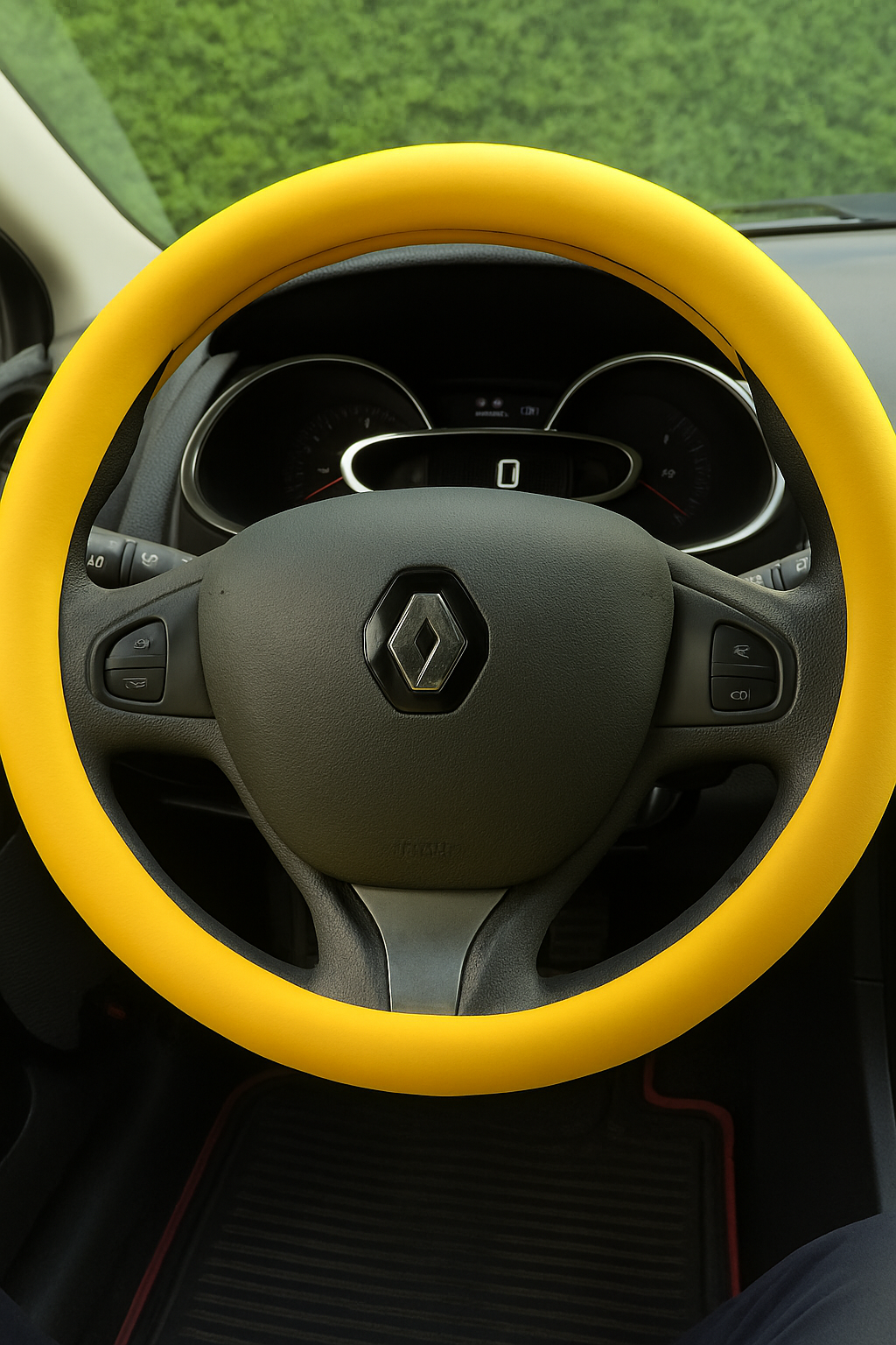 Silikon Direksiyon Kılıfı Sarı