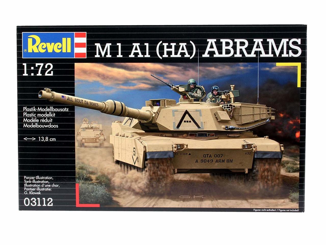 M1 A1 (HA) Abrams - 1:72 - 3112