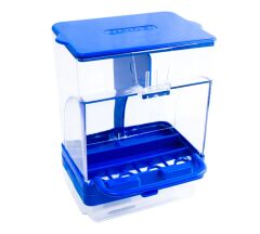 Akıllı Kuş Yemliği Çift Bölmeli Taban Hazneli