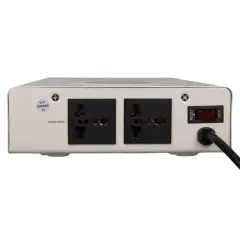 Powermaster Slım-2000 Otomatik 2000va Kombi Voltaj Regülatörü (ingiliz Fişli Ve Evrensel Çoklu Soketli)