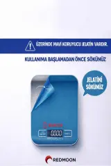 10 Kg / 1 Gr Paslanmaz Çelik Dijital Mutfak Terazisi
