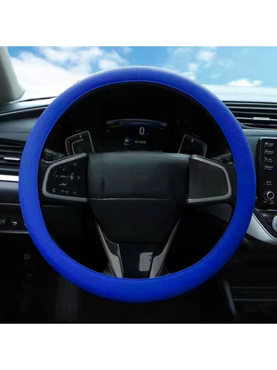 Silikon Direksiyon Kılıfı Mavi