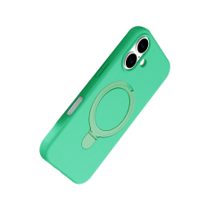 İphone 16 Regal Magsafe Standlı Kapak - Yeşil