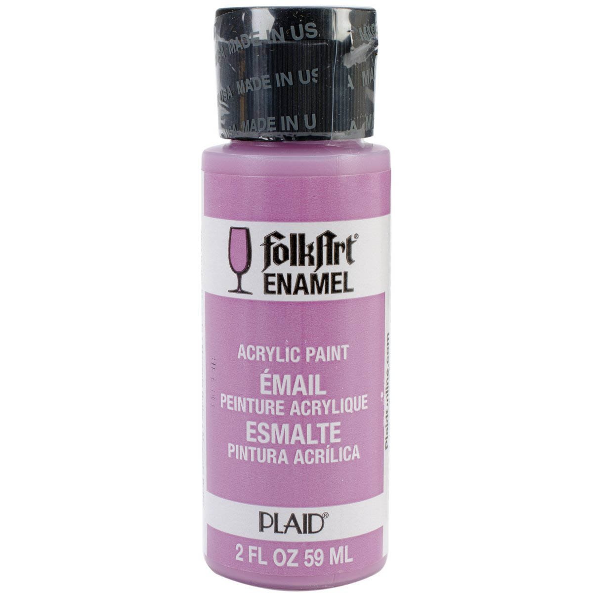 Folkart Enamel Akrilik Boya 59ml. N:4004 Butler Magenta