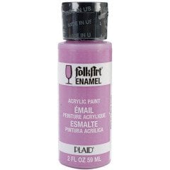Folkart Enamel Akrilik Boya 59ml. N:4004 Butler Magenta