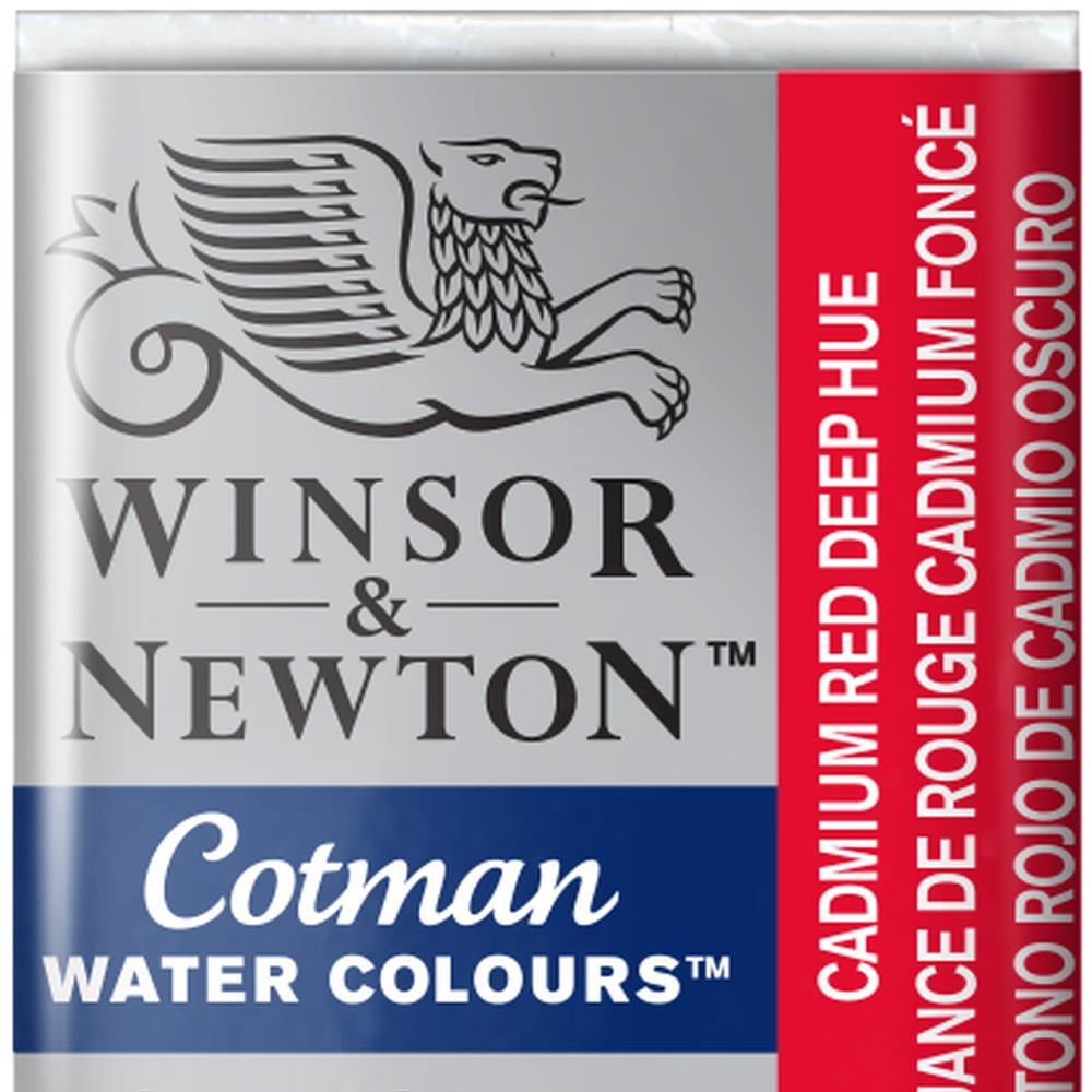 Cotman Yarım Tablet Suluboya N:098 Cadmium Red Deep Hue