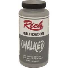 Multidecor Chalked - 500cc - İs Siyah - N:4576