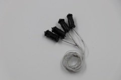 Bahçe Lambası Kırmızı Işıklı 4'lü - 1/100 - 6V - N:t17-02