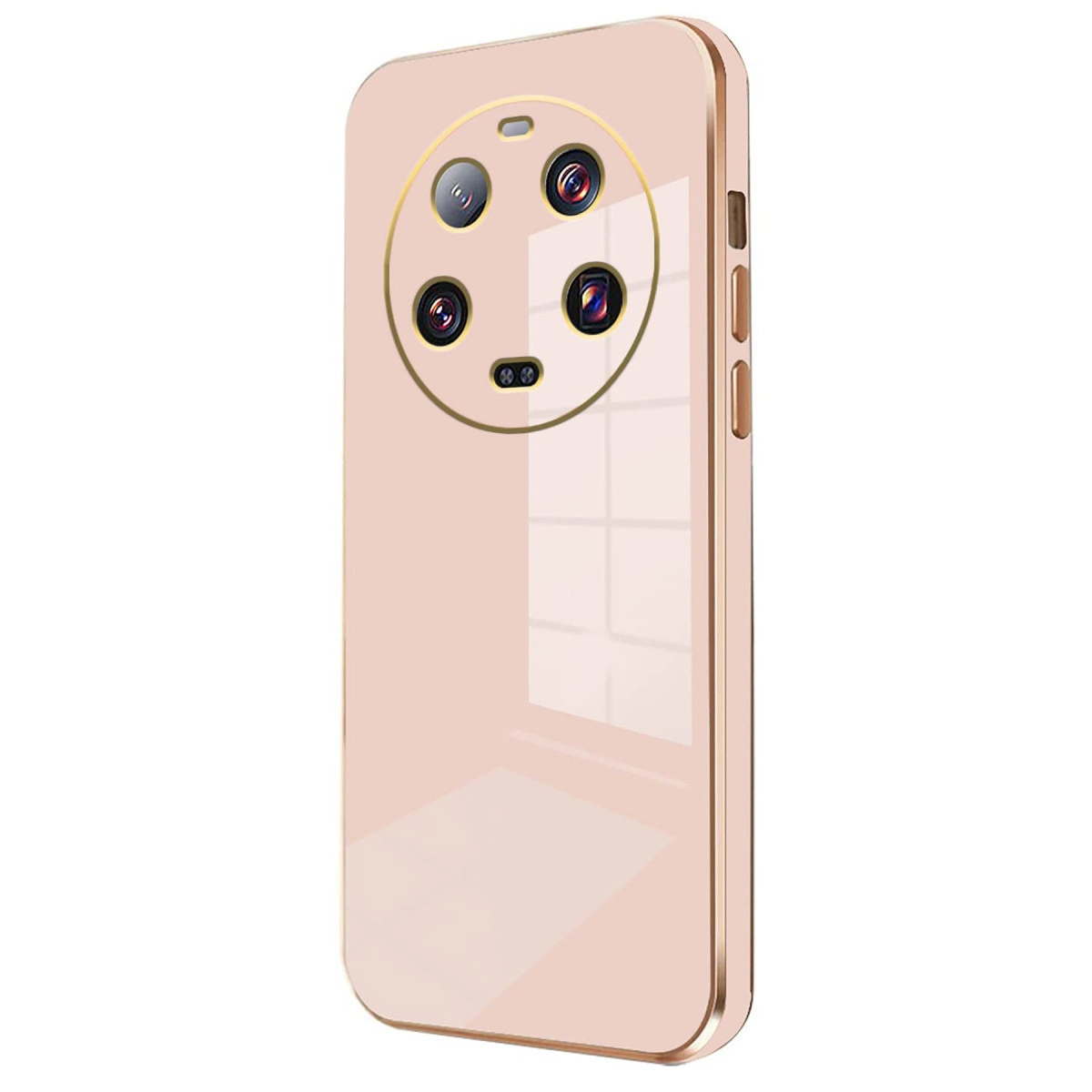 Xiaomi Mi 14 Ultra Kılıf Volet Silikon - Pembe