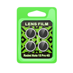 Xiaomi Redmi Note 15 Pro 4g Raze Metal Kamera Lens - Gümüş