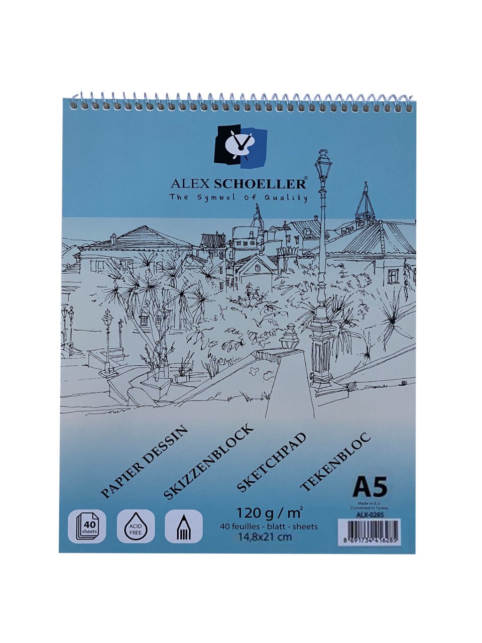 Eskiz Defteri  - A5 - 120gr - 40 yaprak