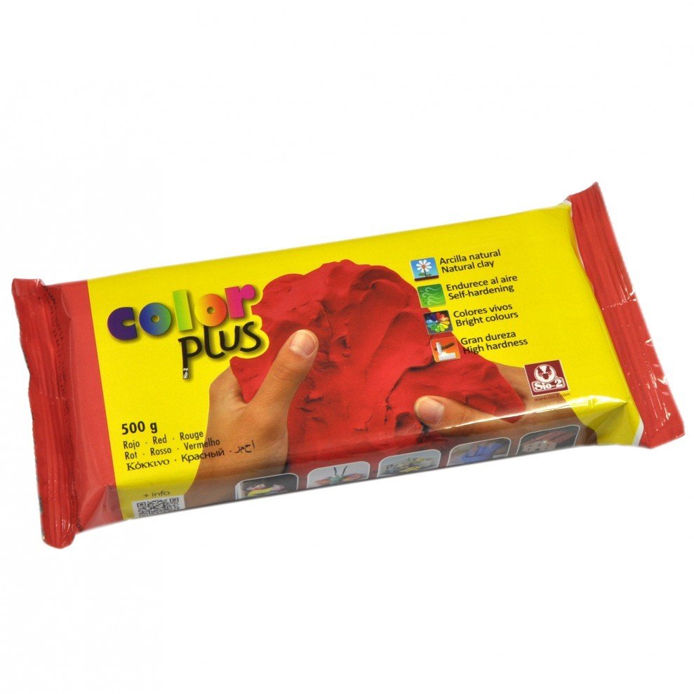 Color Plus Seramik Kili - Kırmızı - 500gr