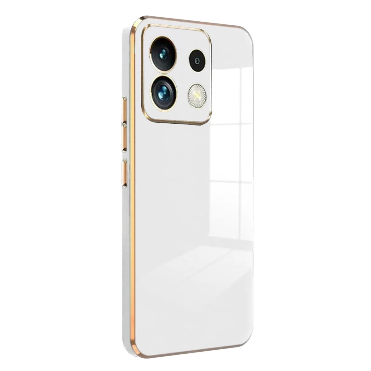 Xiaomi Redmi Note 13 4g Kılıf Volet Silikon - Beyaz
