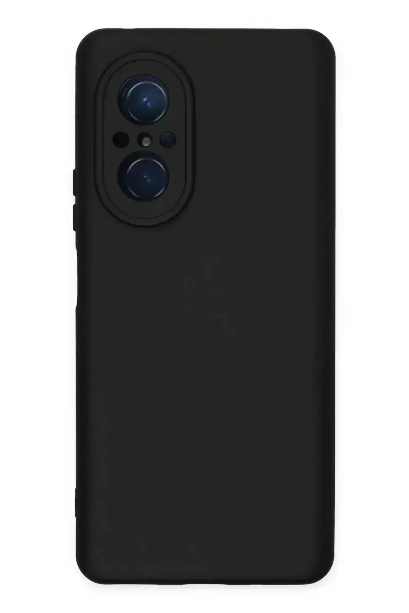 Newface Huawei Nova 9 Se Kılıf Nano İçi Kadife Silikon - Siyah