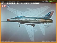 F-100C North American Super Sabre Model Uçak 1:72 N:Pm-402