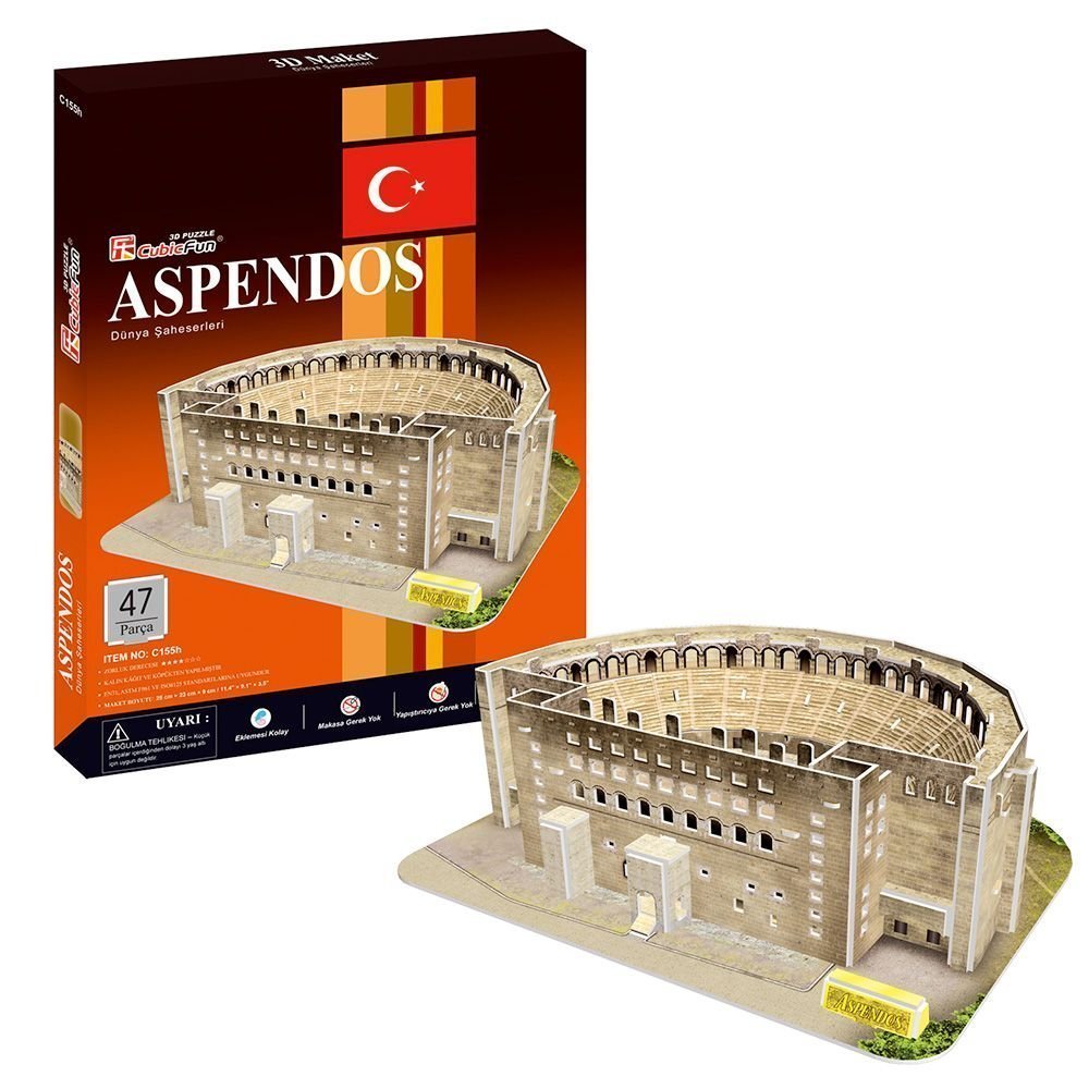 3 Boyutlu Puzzle - Aspendos