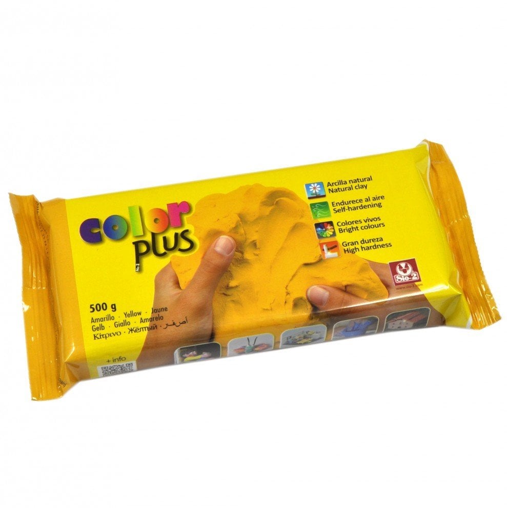 Color Plus Seramik Kili - Sarı - 500gr