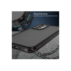Samsung Galaxy A05s Kılıf Elegant Kapak - Pudra