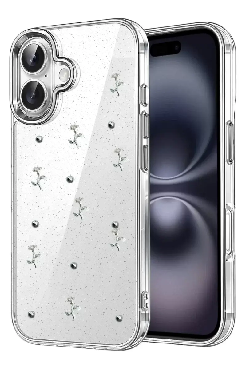 Newface Apple İphone 16 Plus Fiyonk Desenli Kapak - Desen 4