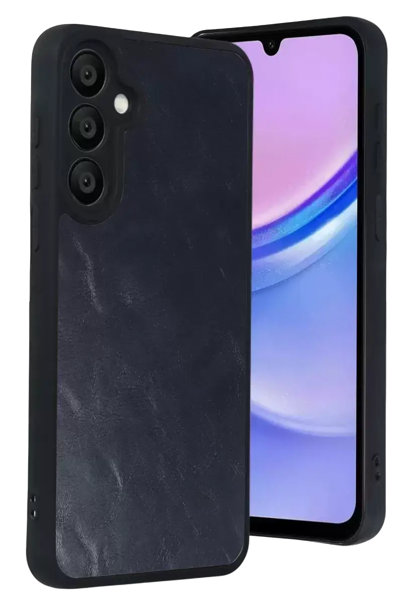 Newface Samsung Galaxy A37 5g Aras Deri Kapak - Lacivert